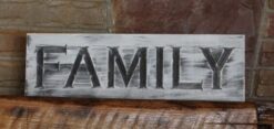 farmhouse family sign