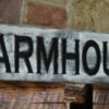 wood farmhouse sign