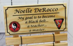 Karate / Martial Arts Belt Display Rack , wall mount Customizable