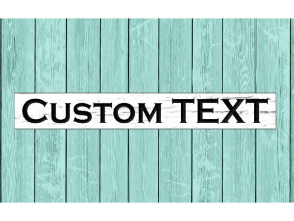 Alternative view of Custom Farmhouse style Sign 4 Sizes Available