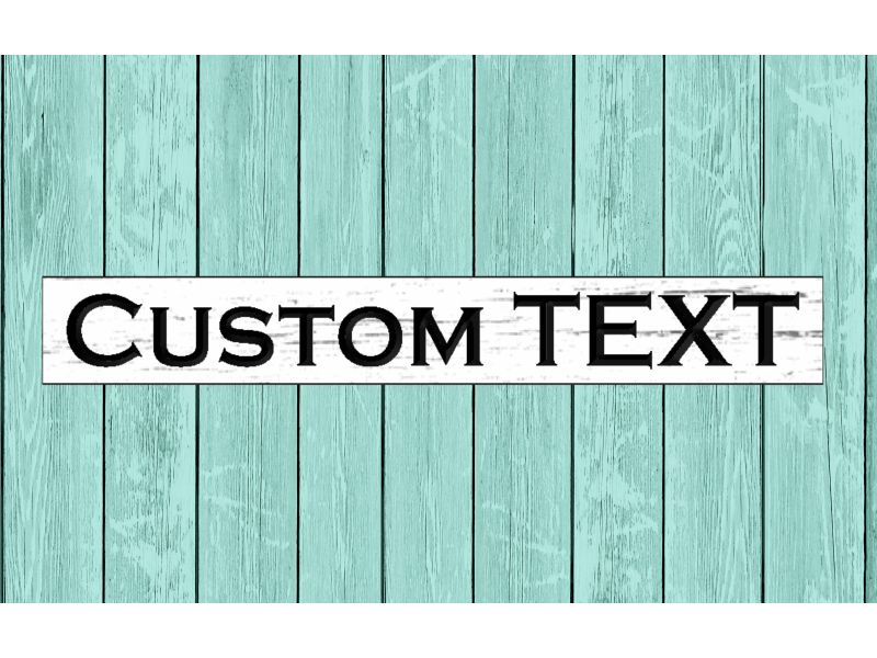 Custom Farmhouse style Sign 4 Sizes Available - Image 2