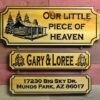 personalized cabin signs