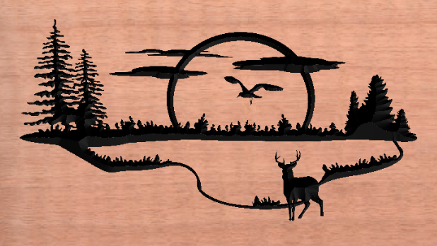 Personalized Outdoor Hanging Signs | Cabin Sign - Image 13