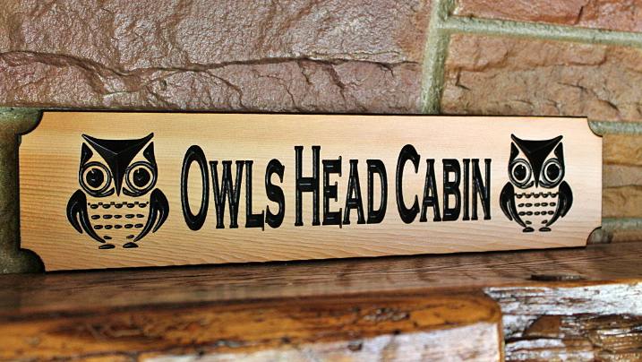 Wood Cabin Signs | Cedar Hanging Signs 3 x 15 - Image 11