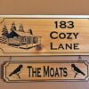 personalized cabin signs