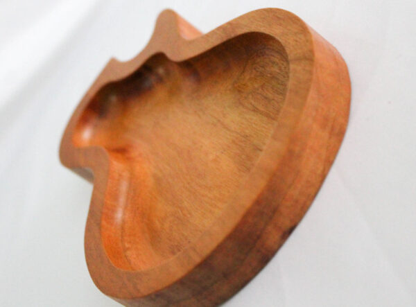 Catch All Tray - hardwood Guitar shaped like Les Paul