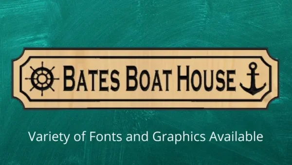 Boat House Sign | Nautical Decor