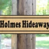 deer camp sign