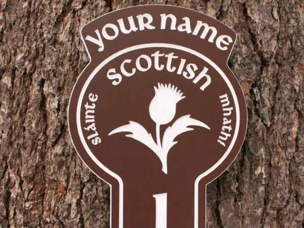 Alternative view of Scottish Thistle Inn, Pub Decor, Bar Signage  |  indoor | outdoor Weatherproof Scottish Theme